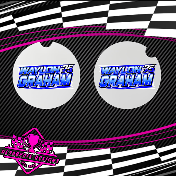 Waylon Graham Car Coasters
