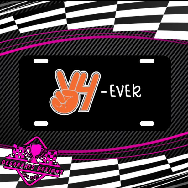 NEEDT Round 8 License Plate