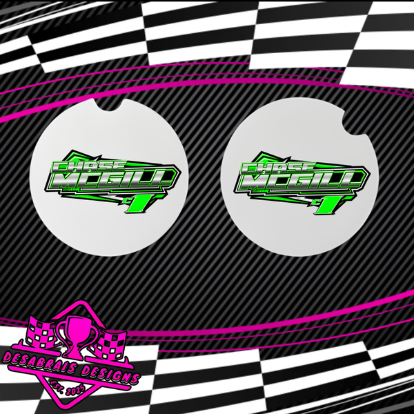 Chase McGill Car Coasters