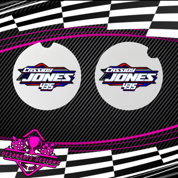 Cassidy Jones Car Coasters