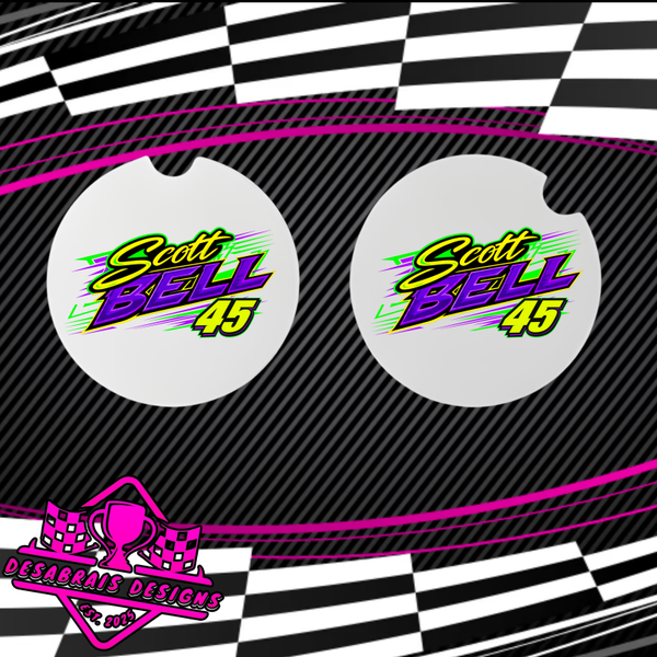 Scott Bell Car Coasters