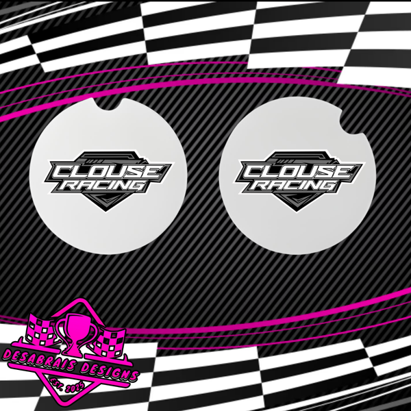 Clouse Racing Car Coasters