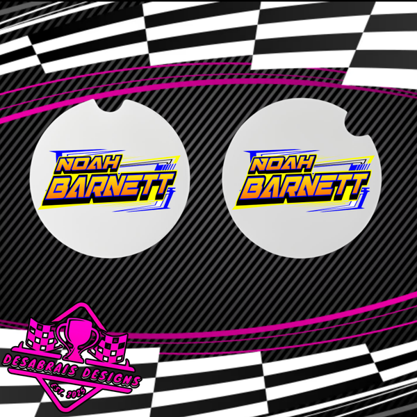 Noah Barnett Car Coasters
