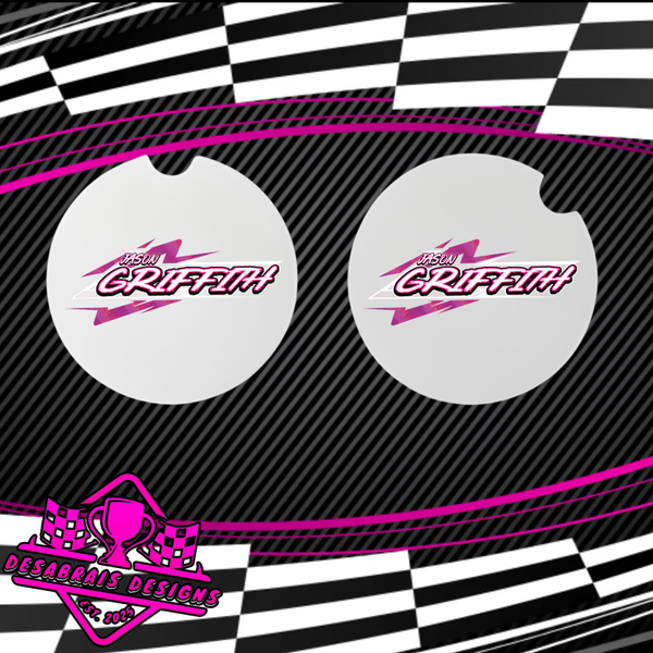 Jason Griffith Car Coasters