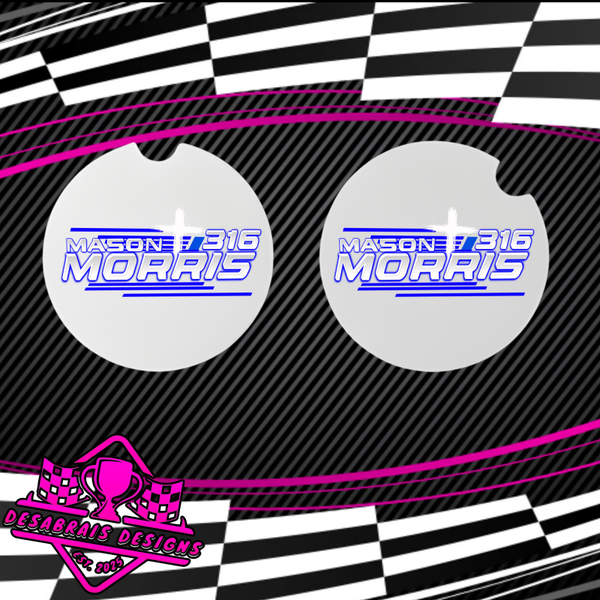 Mason Morris Car Coasters