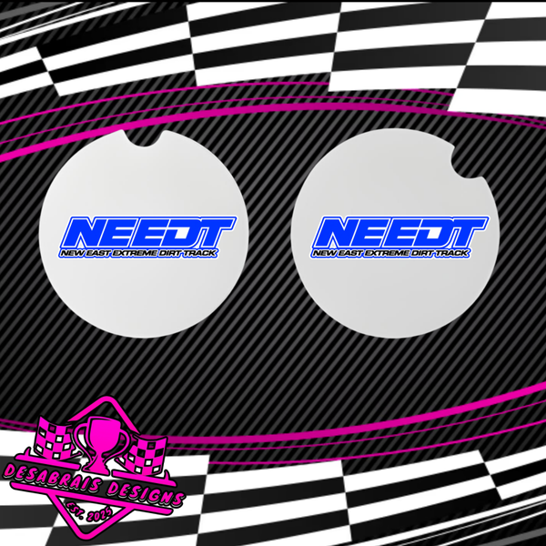 NEEDT Round 6 Car Coasters