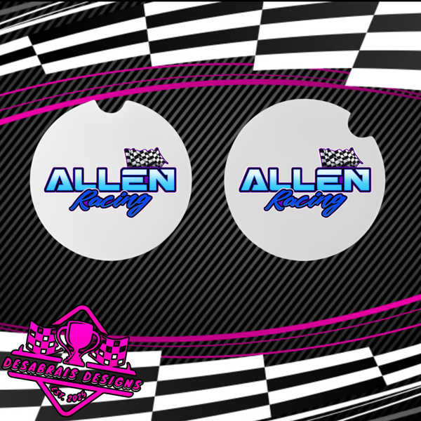 Allen Racing Car Coasters