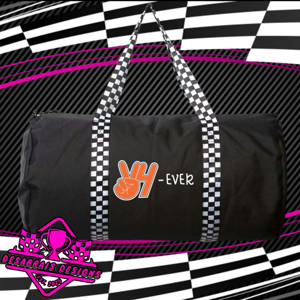 NEEDT Round 8 Checkered Flag Duffle Bag