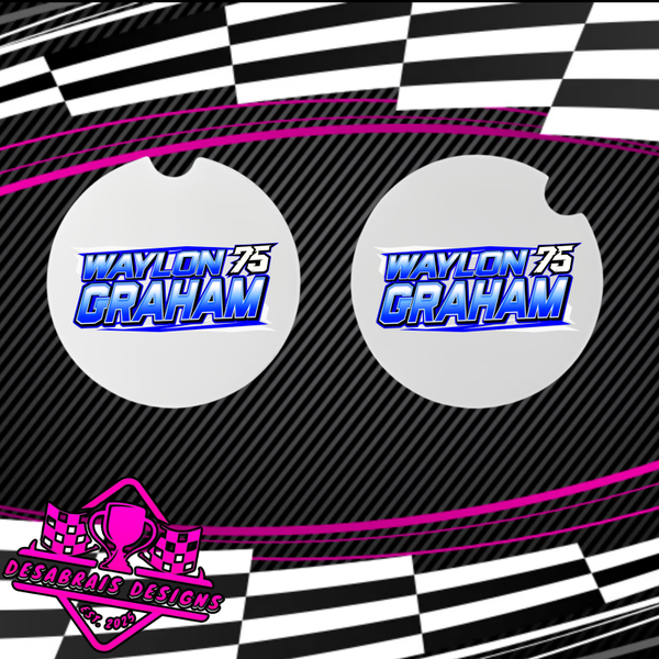 Waylon Graham Car Coasters