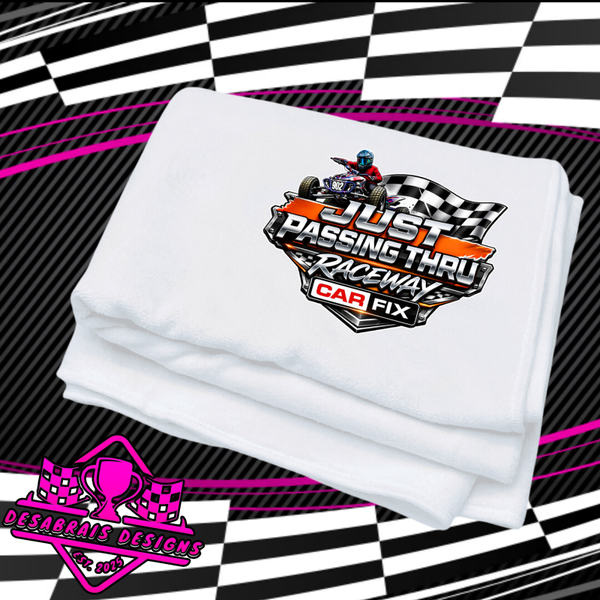 Just Passing Thru Logo Blanket