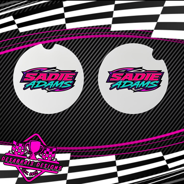 Sadie Adams Car Coasters