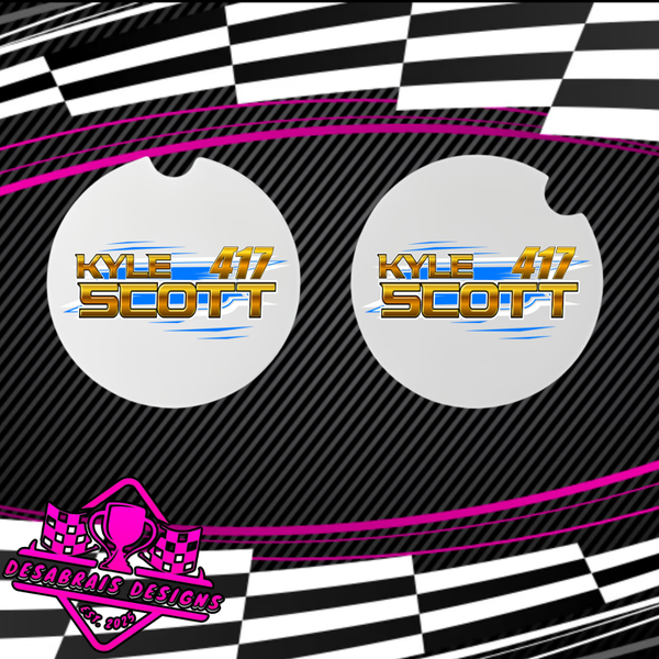 Kyle Scott Car Coasters