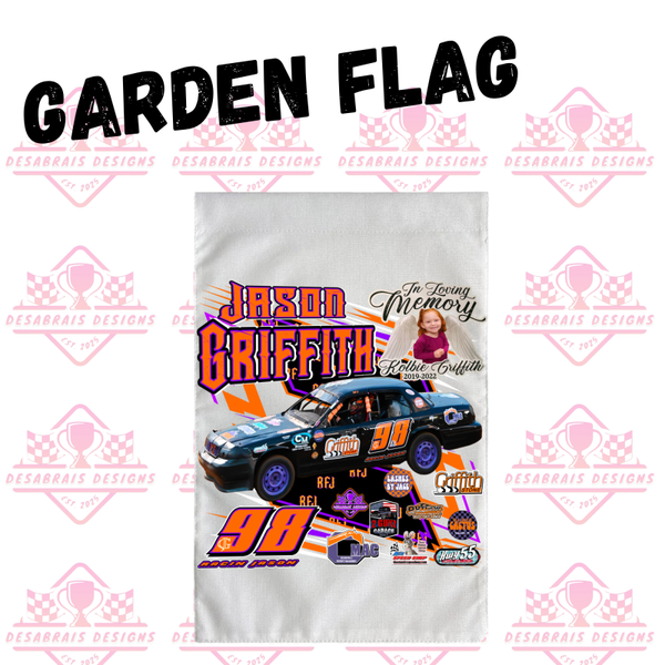 Jason Griffith Garden Flag