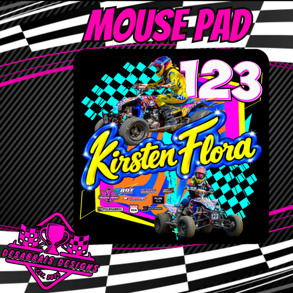 Kirsten Flora Mouse Pad