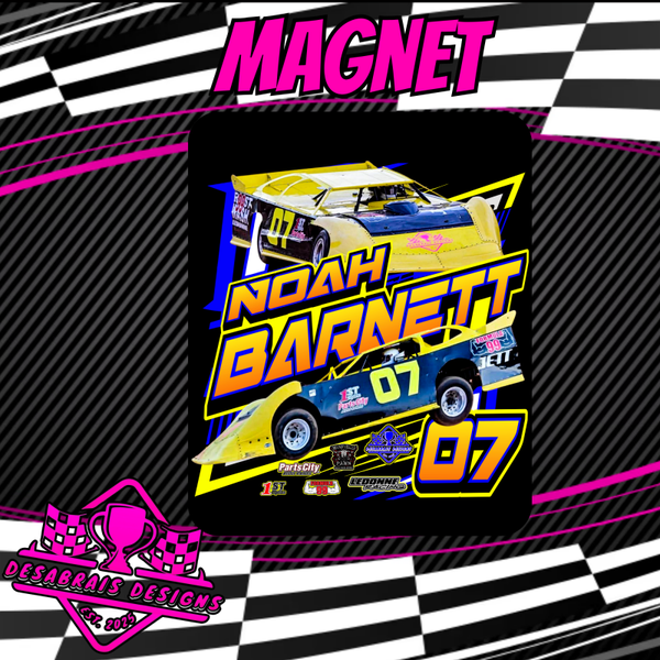 Noah Barnett Fridge Magnet