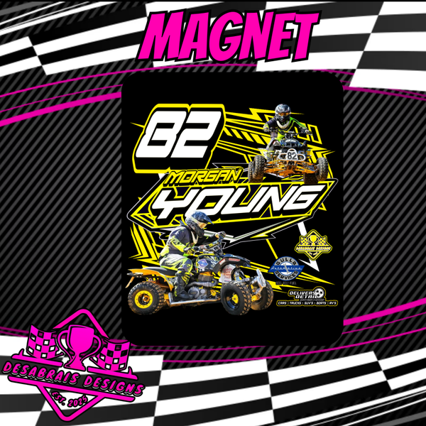 Morgan Young Fridge Magnet