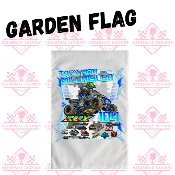 Trey Man Millhisler Garden Flag