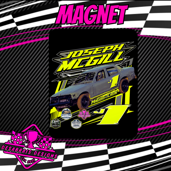 Joseph McGill Fridge Magnet