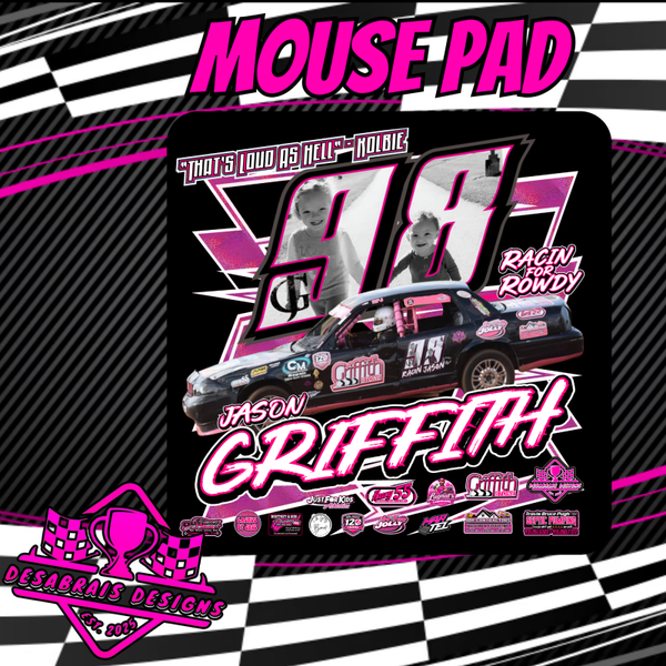 Jason Griffith Mouse Pad