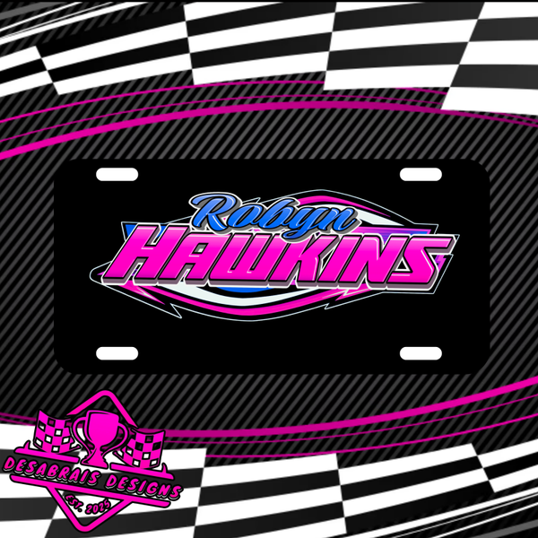 Robyn Hawkins License Plate