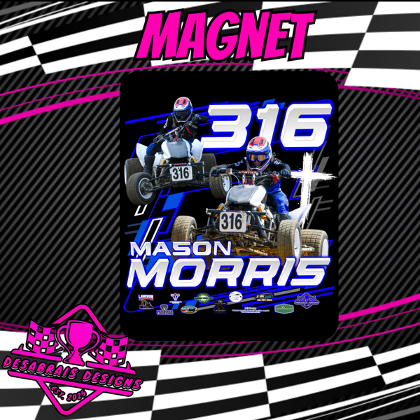 Mason Morris Fridge Magnet
