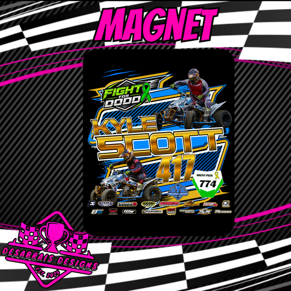 Kyle Scott Fridge Magnet