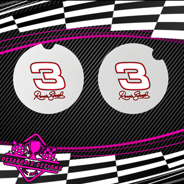 Ronnie Sharp Car Coasters