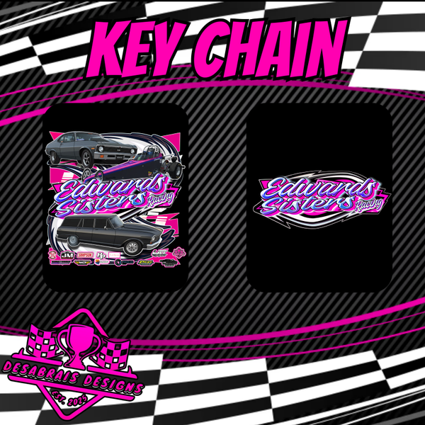 Edwards Sisters Key Chain