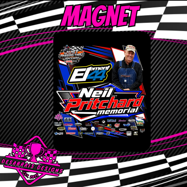 NEEDT Round 1 Fridge Magnet