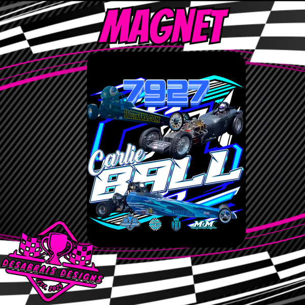 Carlie Ball Fridge Magnet