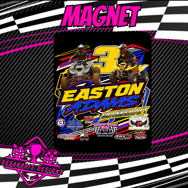 Easton Adams Fridge Magnet