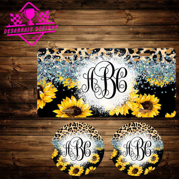 Sunflower Leopard Sparkle Bundle