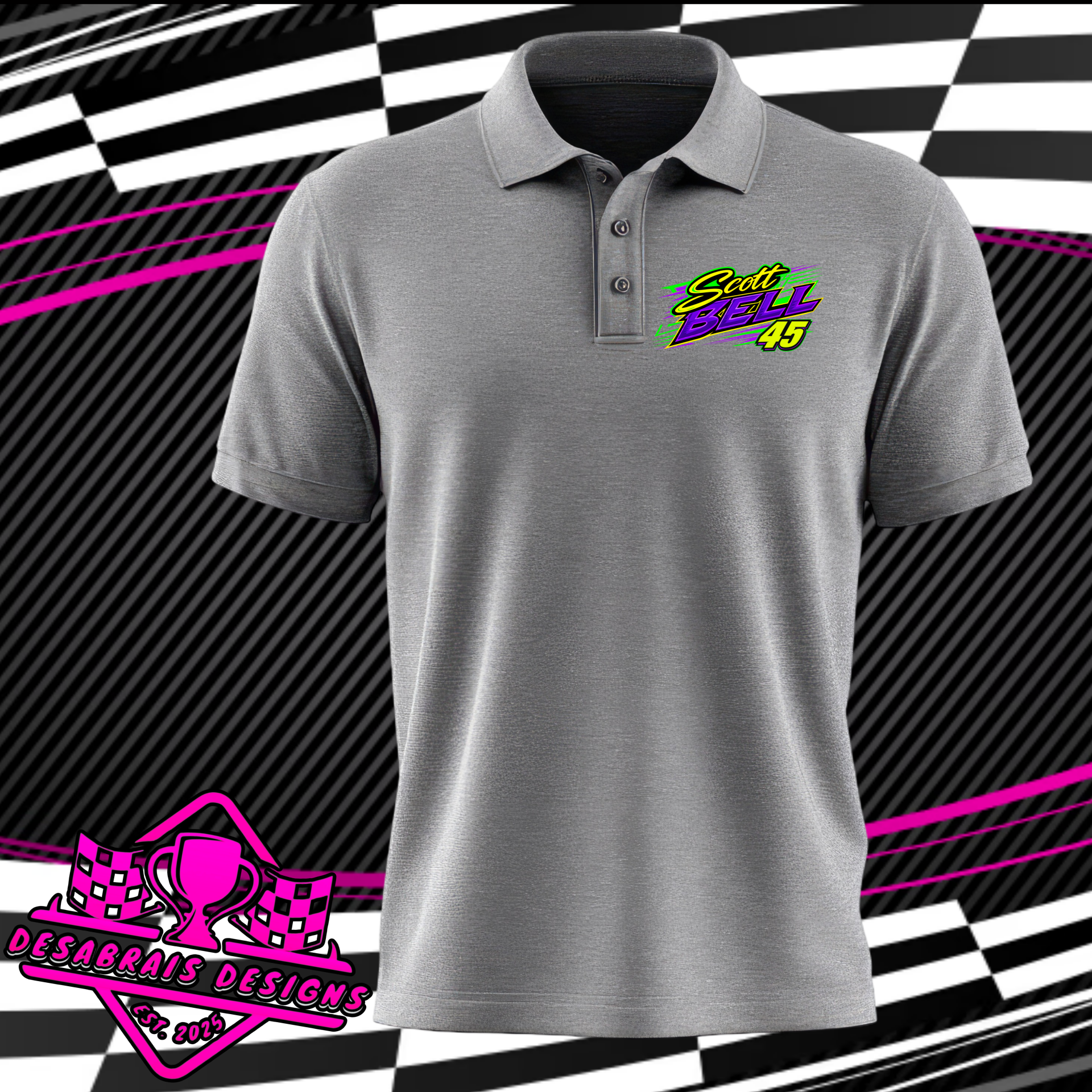 Scott Bell Polo Shirts