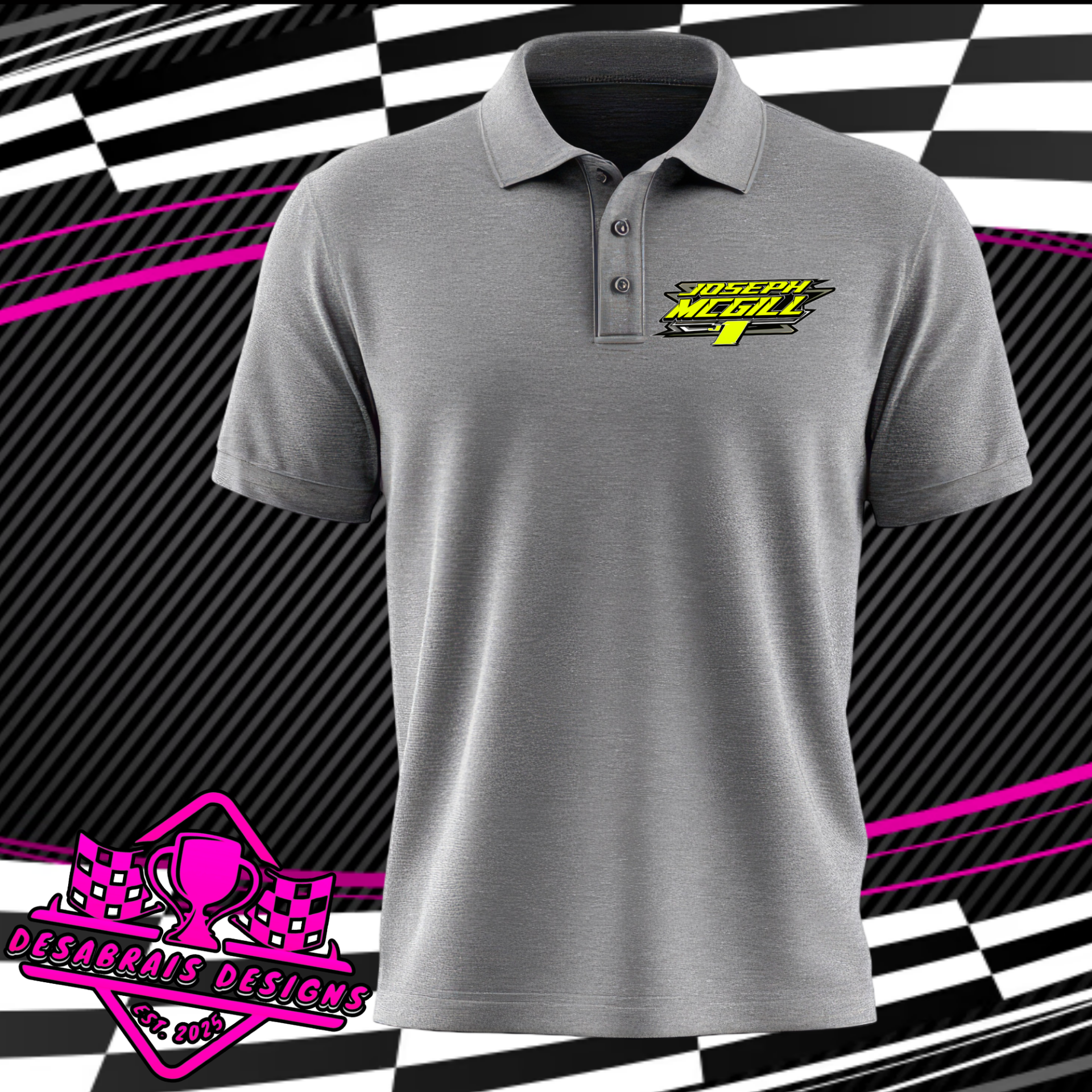 Joseph McGill Polo Shirts