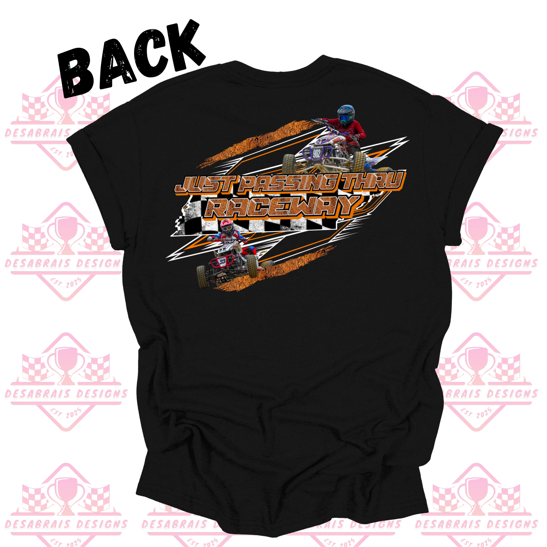 Just Passing Thru Raceway Tee's