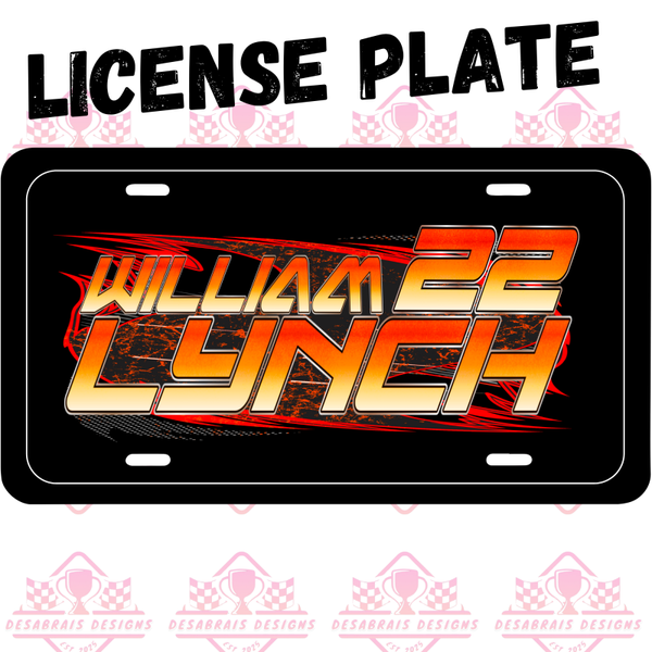 William Lynch License Plate