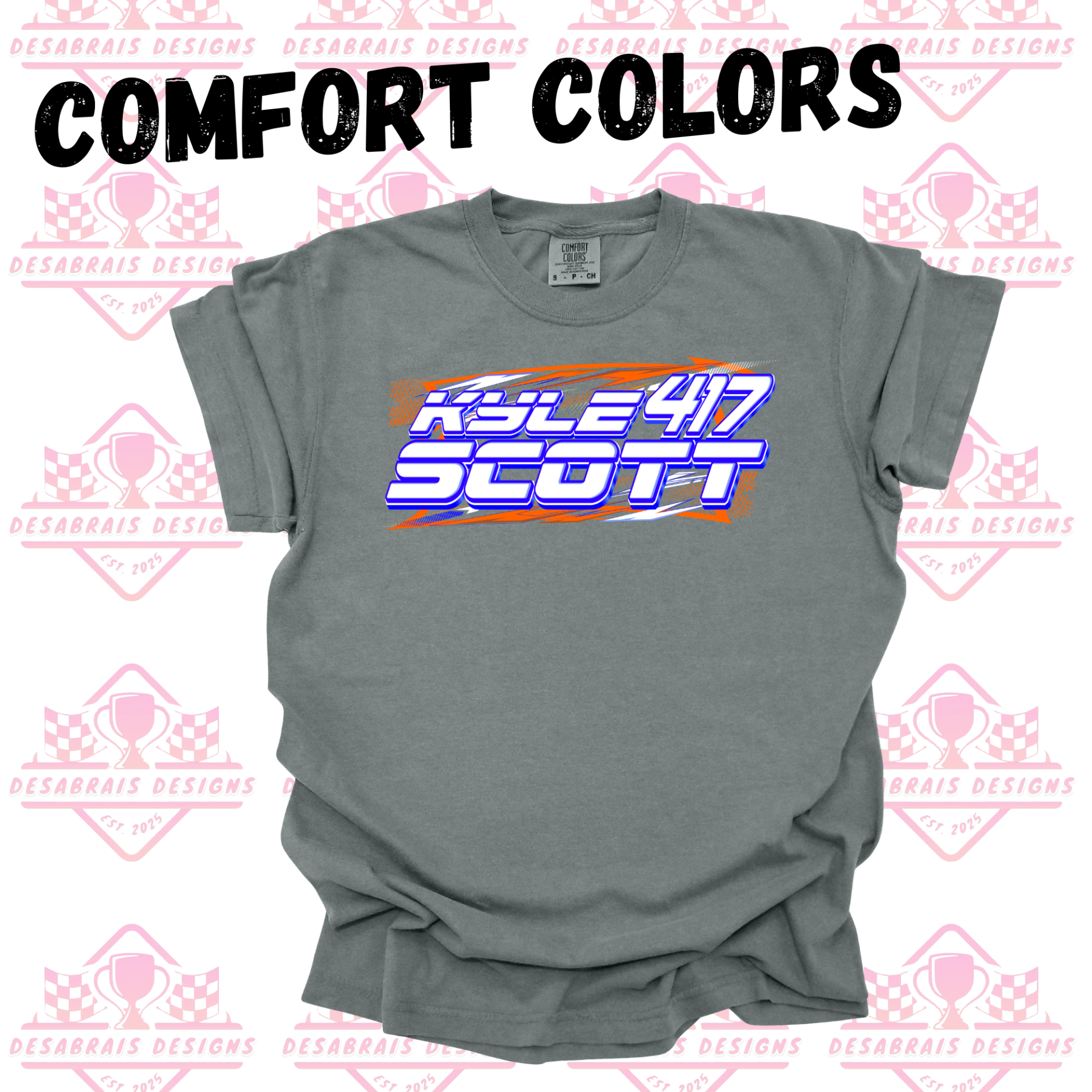Kyle Scott Comfort Color Plus Size Tees
