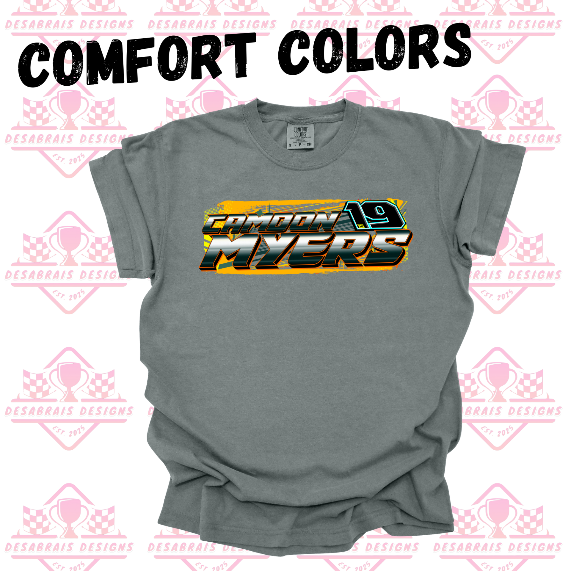 Camdon Myers Comfort Color Plus Size Tees