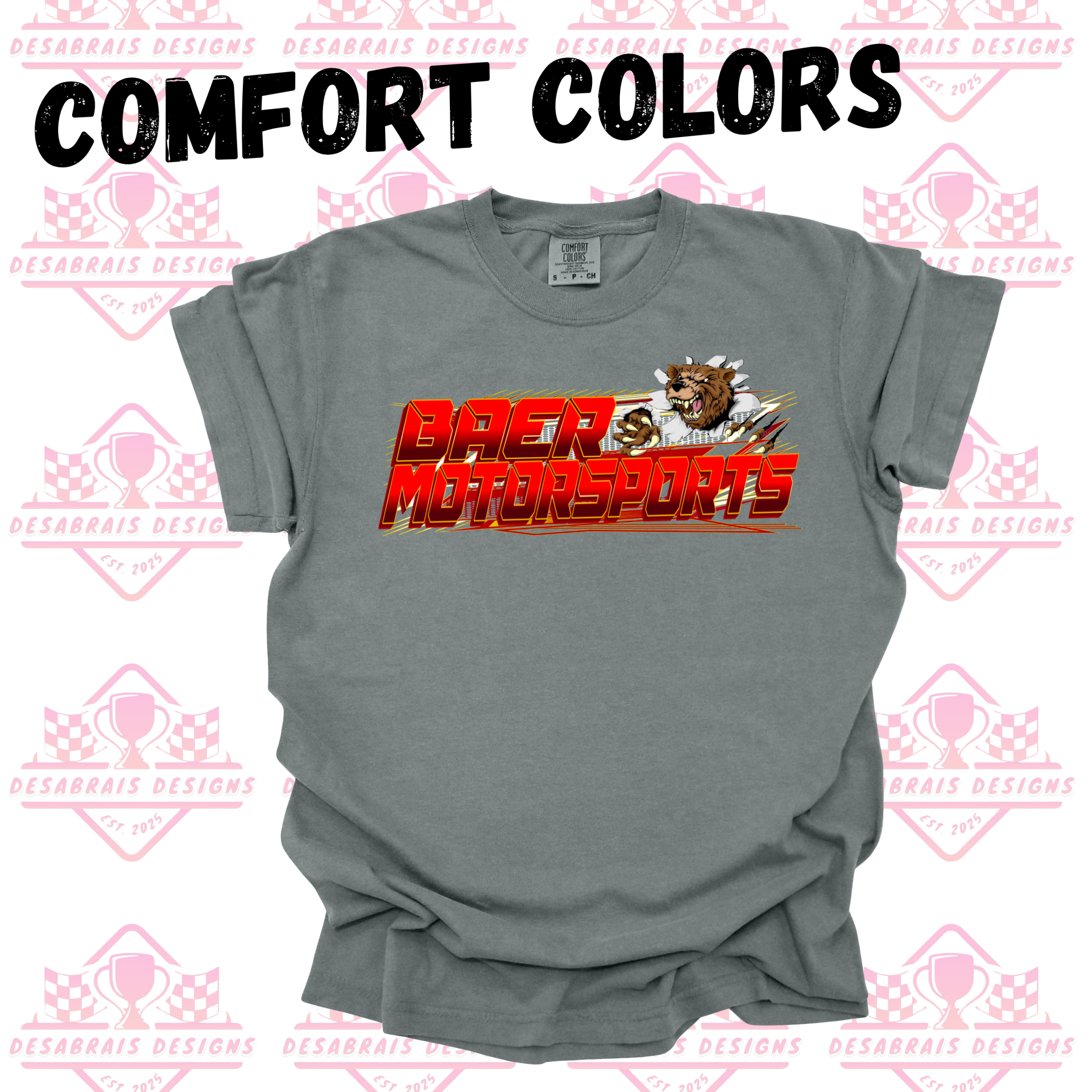 Baer Motorsports Comfort Color Plus Size Tees