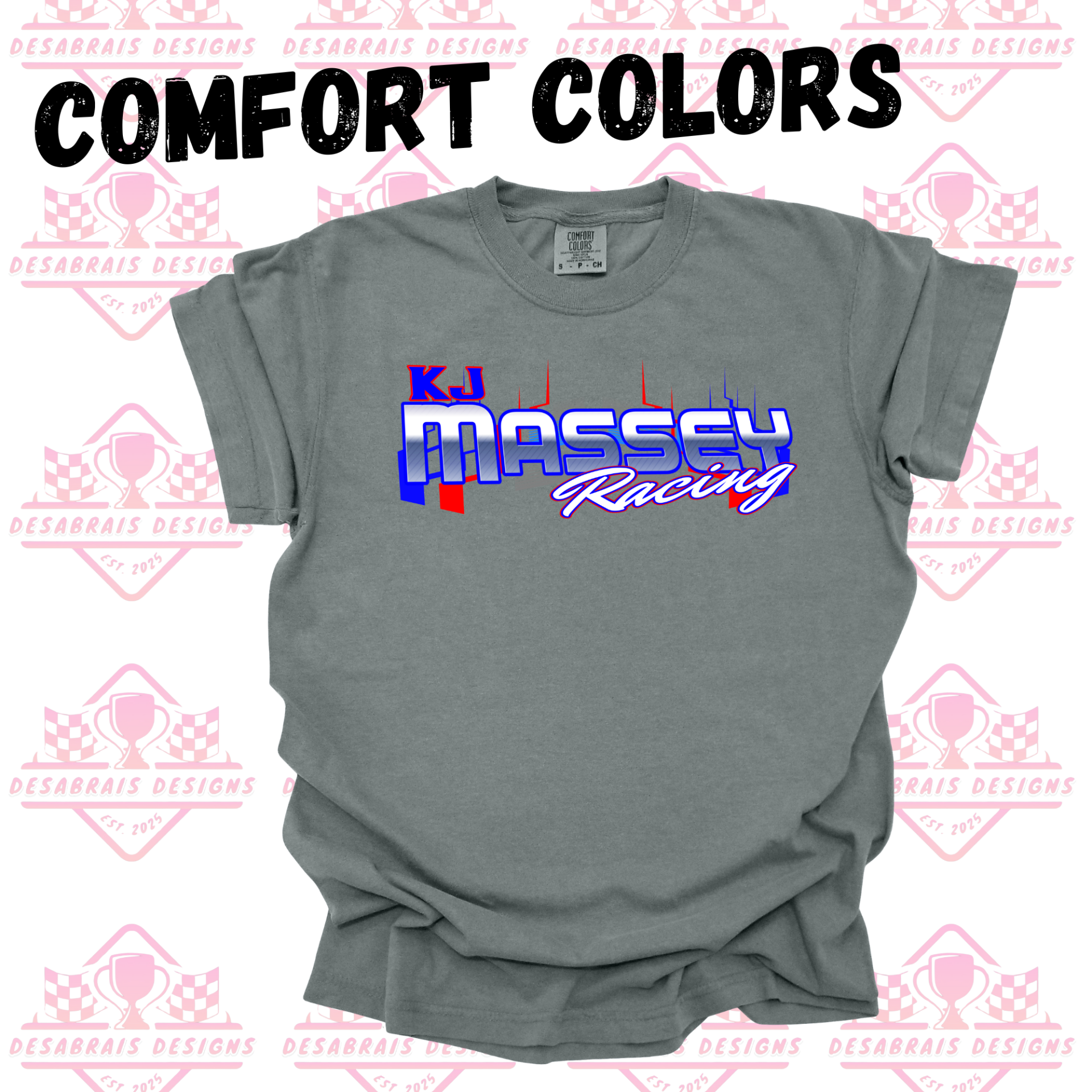KJ Massey Comfort Color Plus Size Tees