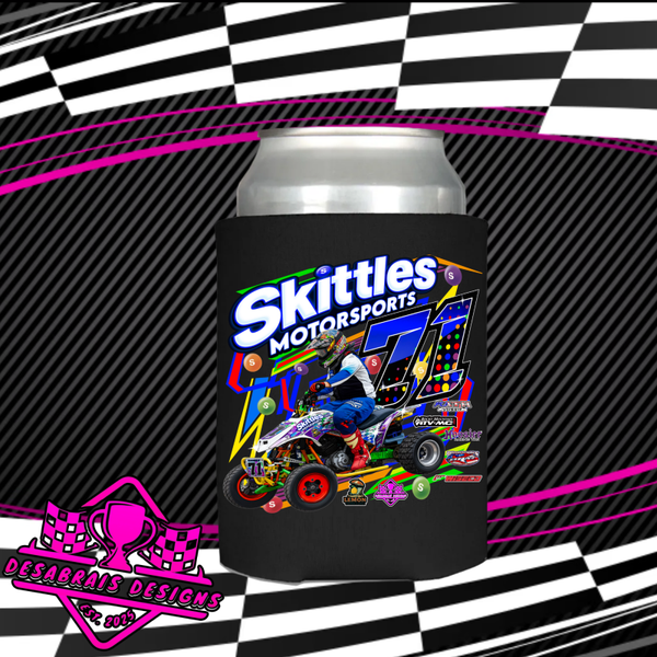 Skittles Motorsports Koozies