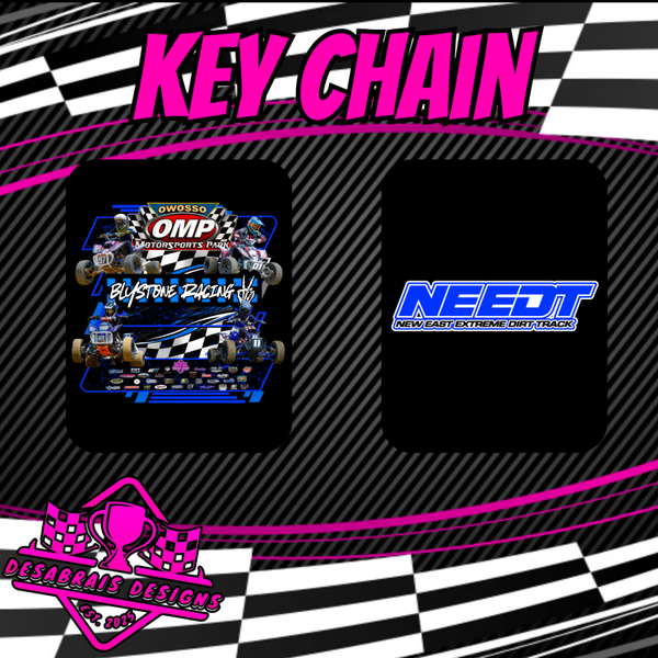 NEEDT Round 6 Key Chain