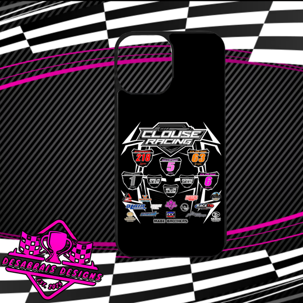 Clouse Racing Apple Phone Cases