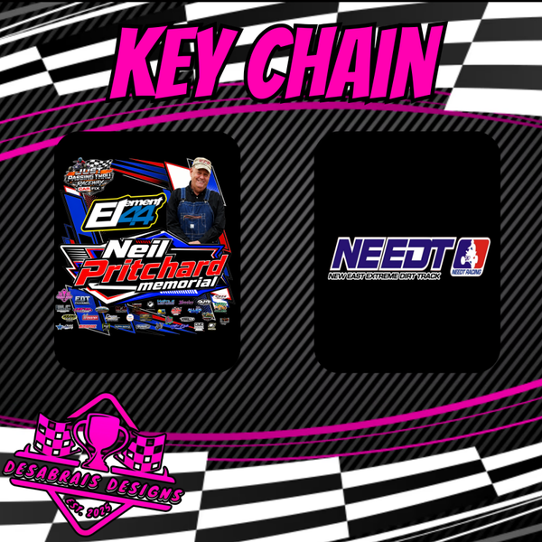 NEEDT Round 1 Key Chain