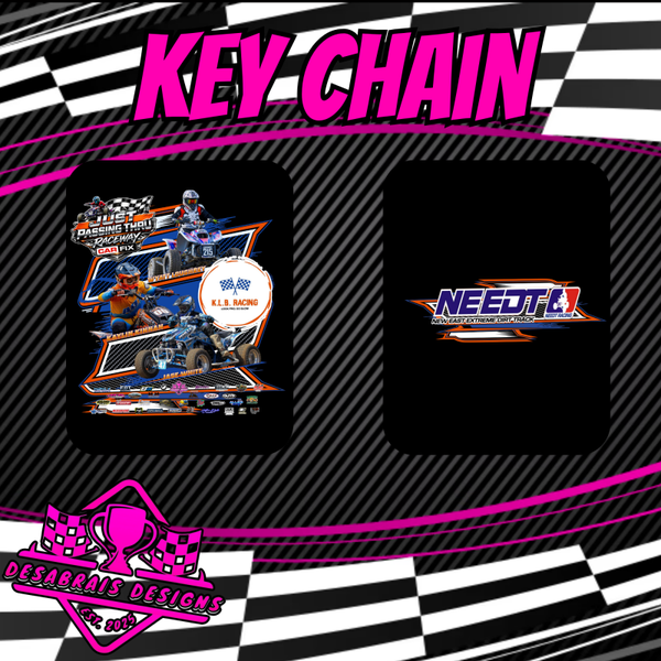 NEEDT Round 2 Key Chain