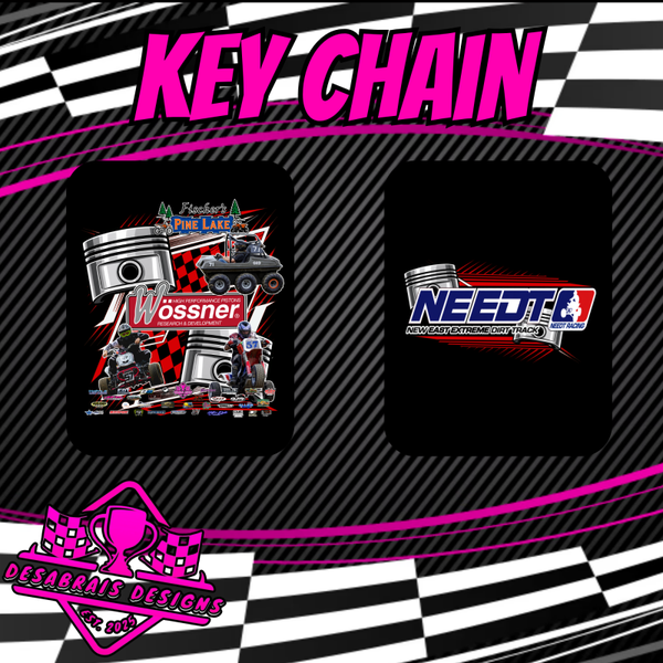 NEEDT Round 4 Key Chain