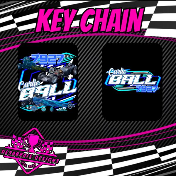 Carlie Ball Key Chain