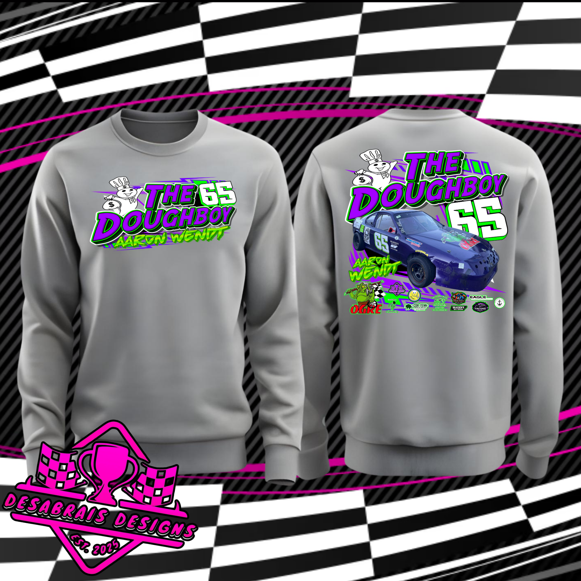 Aaron Wendt Plus Size Crew Neck