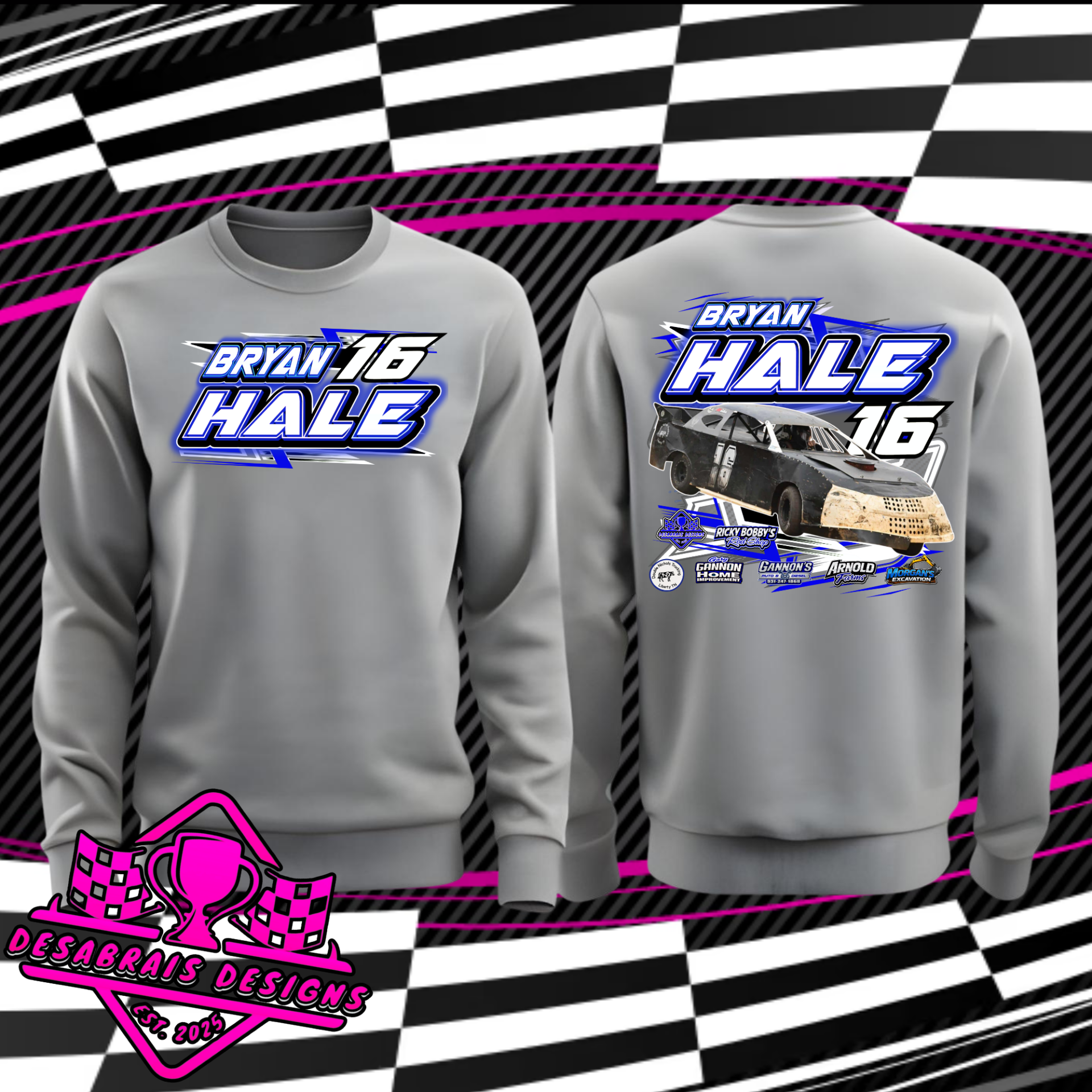 Bryan Hale Plus Size Crew Neck