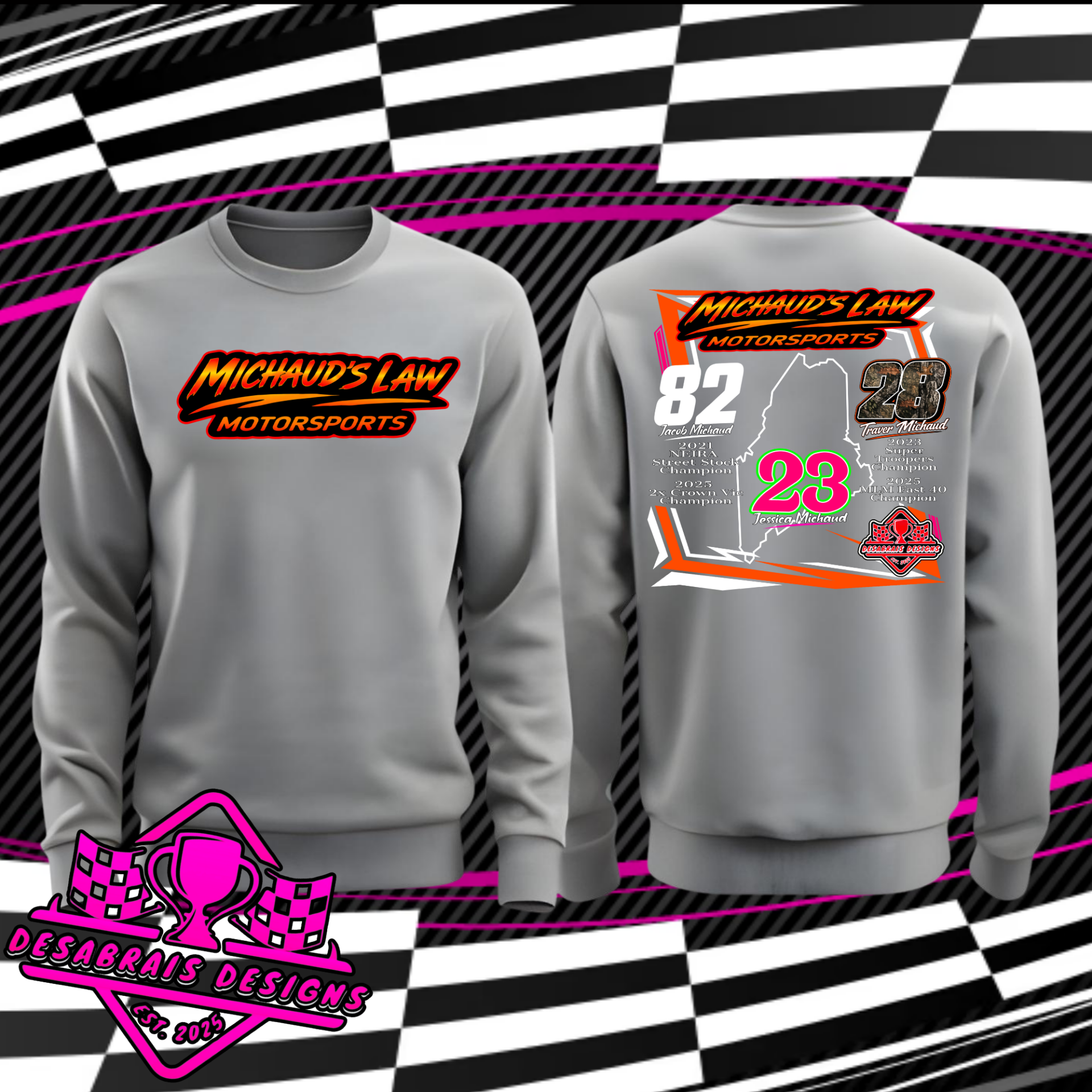 Michaud's Law Crew Neck